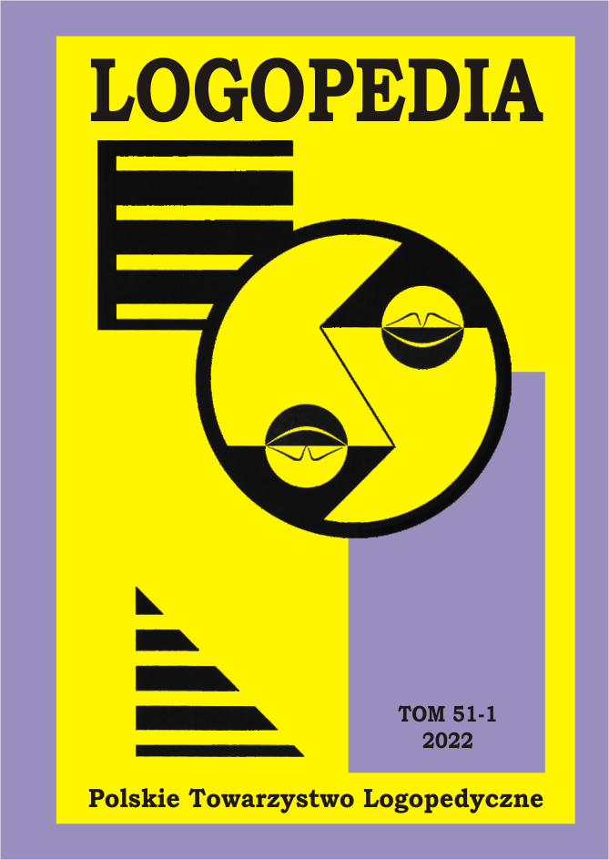 Logopedia 2022 Tom 51 Nr 1