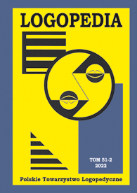 					Wyświetl Tom 51 Nr 2 (2022): Logopedia
				